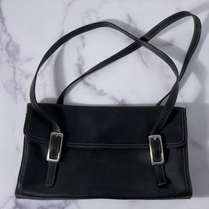 Tignanello Black Shoulder Bag